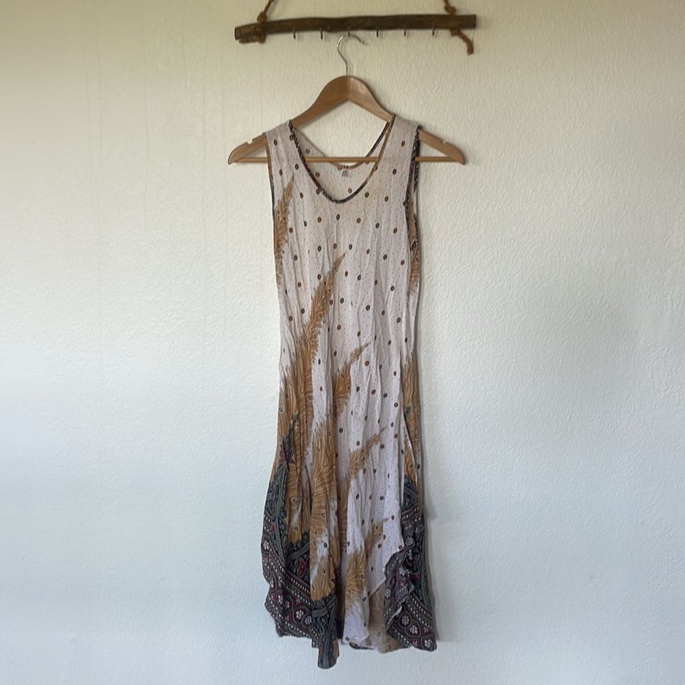 Bohemian printed midi dress - Picture 3 of 5